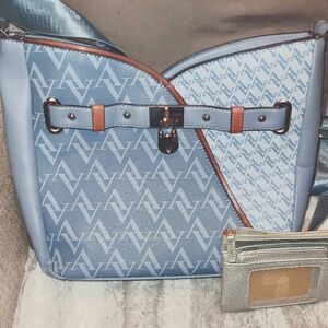 FINAL$! Adrienne Vittadini Serafina Colorblock Crossbody & ID wallet